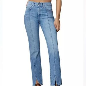 DL1961 Patti High Rise Straight Vintage Jeans in Sea View